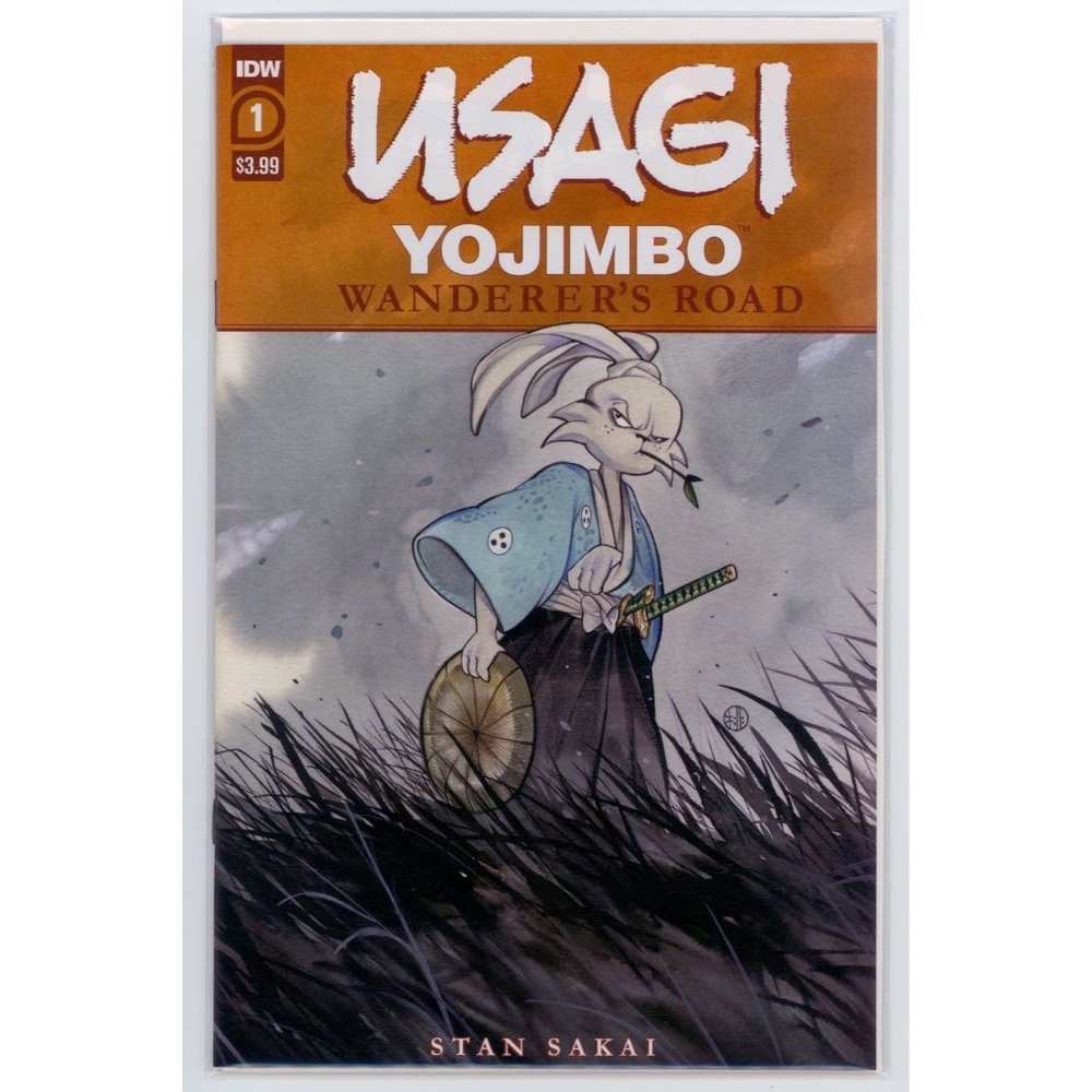 USAGI YOJIMBO WANDERER'S ROAD #1 - PEACH MOMOKO COVER ©2020, HIGH GRADE